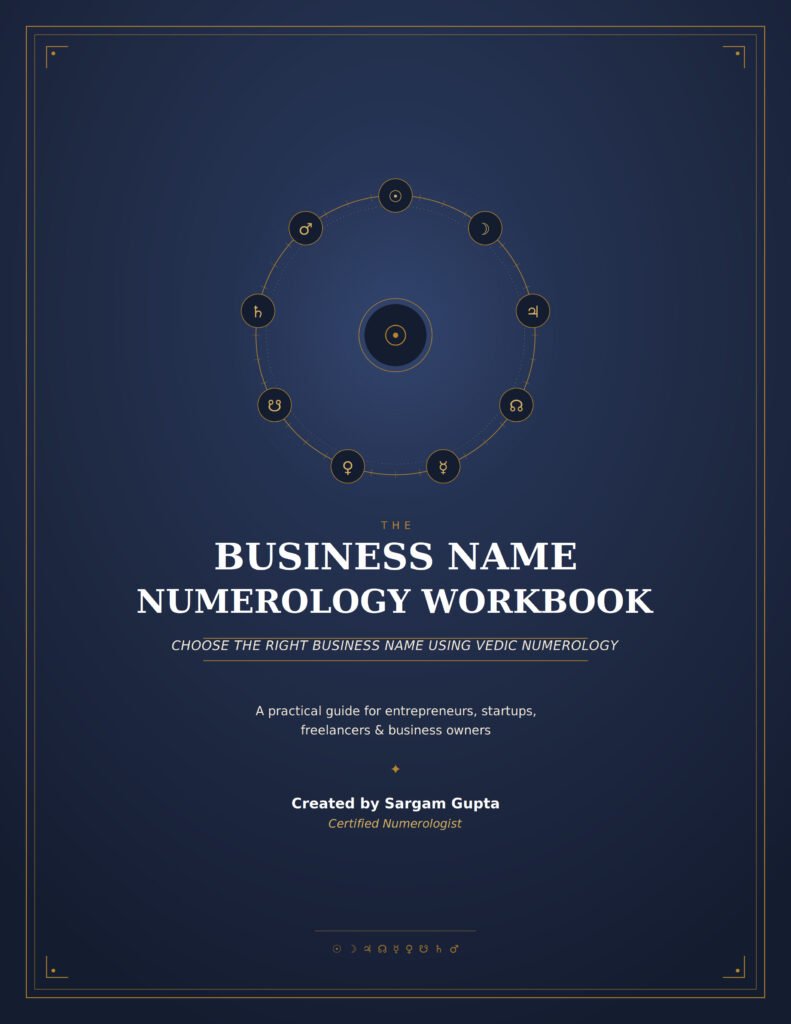 The Business Name Numerology Workbook